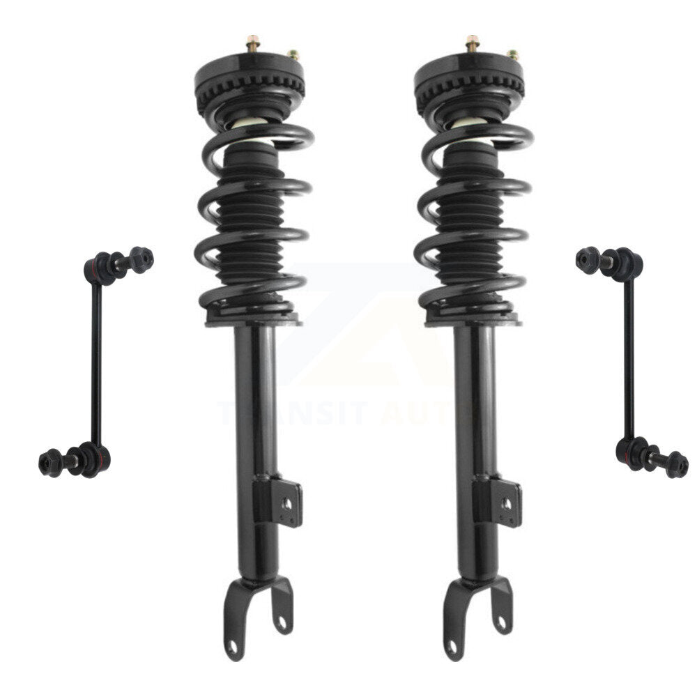 Transit Auto KSS-104192 Suspension Strut and Coil Spring Assembly for 2011-2023 Chrysler 300, Dodge Challenger, Dodge Charger - Front