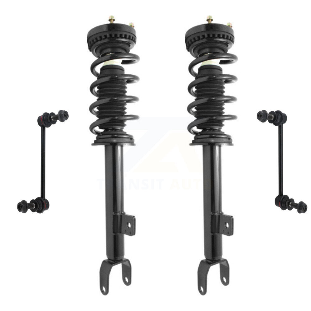 Transit Auto KSS-104193 Suspension Strut and Coil Spring Assembly for 2012-2023 Dodge Challenger, Dodge Charger - Front