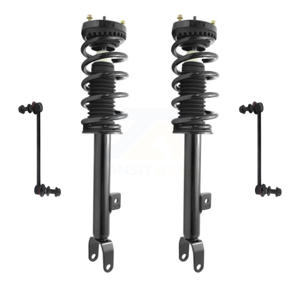 Transit Auto KSS-104196 Suspension Strut and Coil Spring Assembly for 2011 Dodge Charger - Front