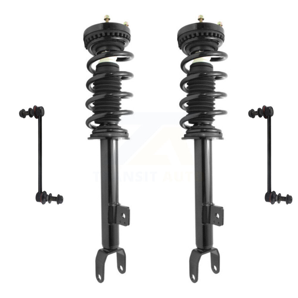 Transit Auto KSS-104197 Suspension Strut and Coil Spring Assembly for 2013-2021 Dodge Charger - Front