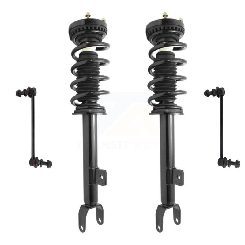 Transit Auto KSS-104197 Suspension Strut and Coil Spring Assembly for 2013-2021 Dodge Charger - Front