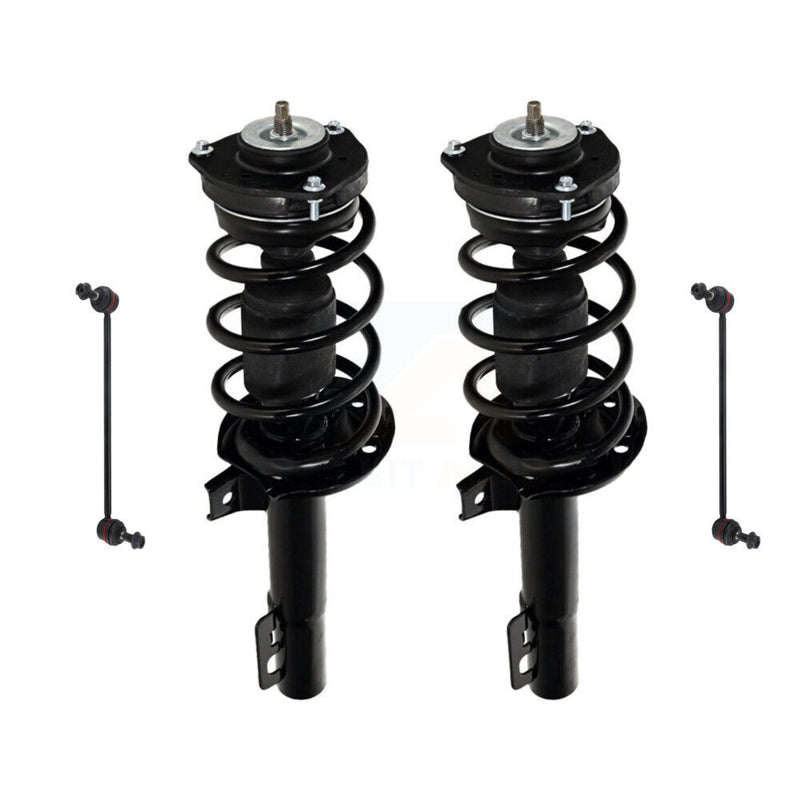 Transit Auto KSS-104198 Suspension Strut and Coil Spring Assembly for 2011-2015 Volkswagen Jetta - Front