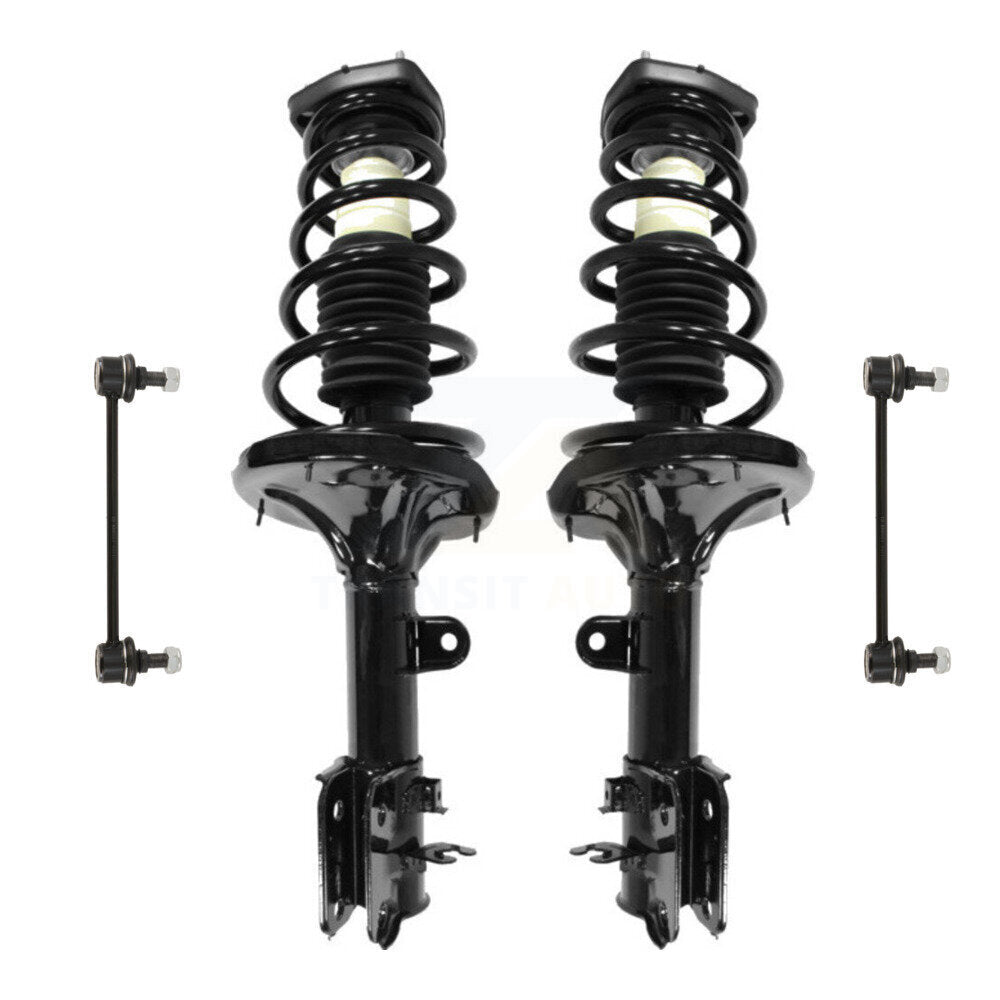 Transit Auto KSS-104200 Suspension Strut and Coil Spring Assembly for 2005-2010 Hyundai Tucson, Kia Sportage - Rear