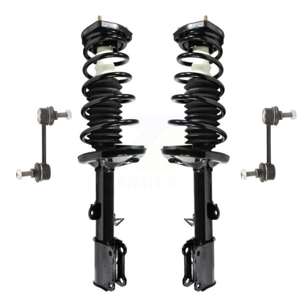 Transit Auto KSS-104201 Suspension Strut and Coil Spring Assembly for 1993-2002 Chevrolet Prizm, Geo Prizm, Toyota Corolla - Rear