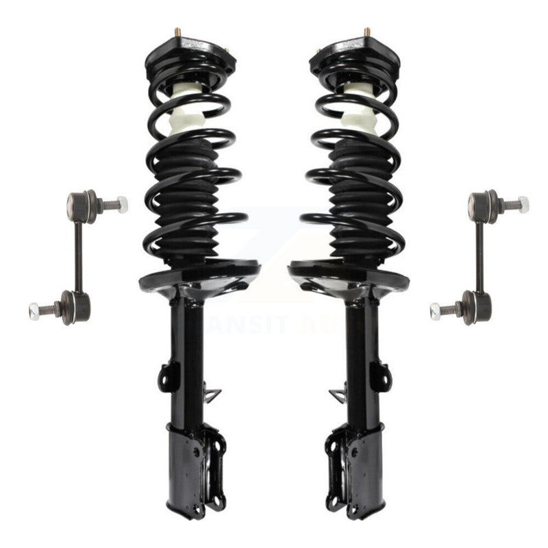 Transit Auto KSS-104201 Suspension Strut and Coil Spring Assembly for 1993-2002 Chevrolet Prizm, Geo Prizm, Toyota Corolla - Rear