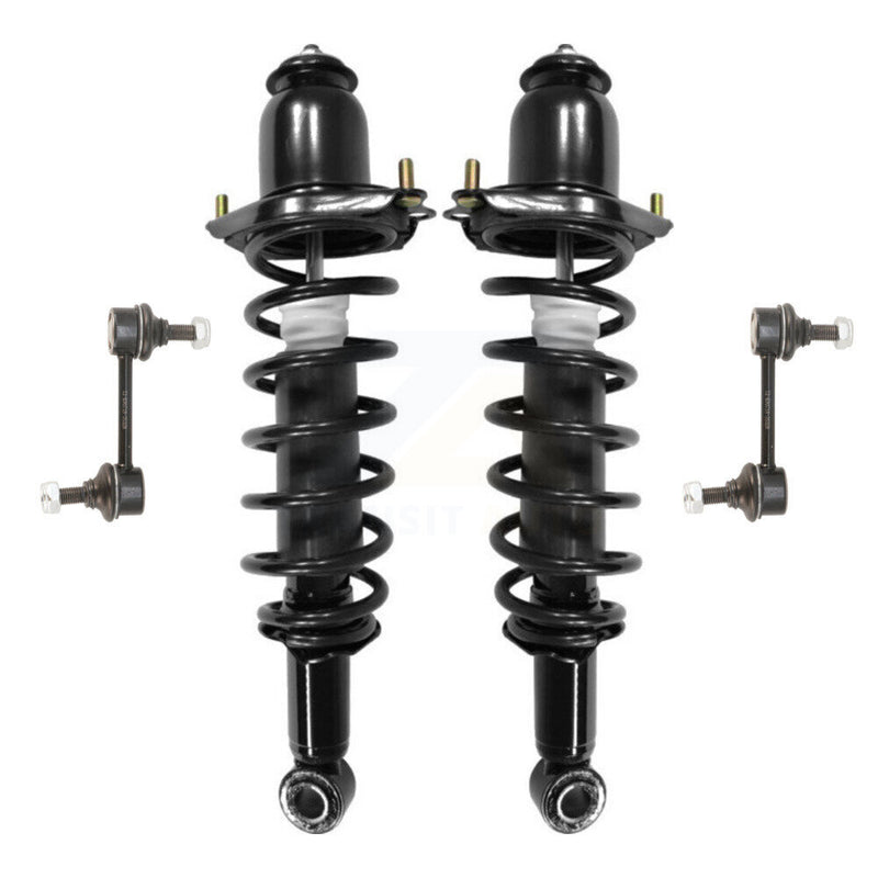 Transit Auto KSS-104204 Suspension Strut and Coil Spring Assembly for 2003-2006 Toyota Corolla - Rear
