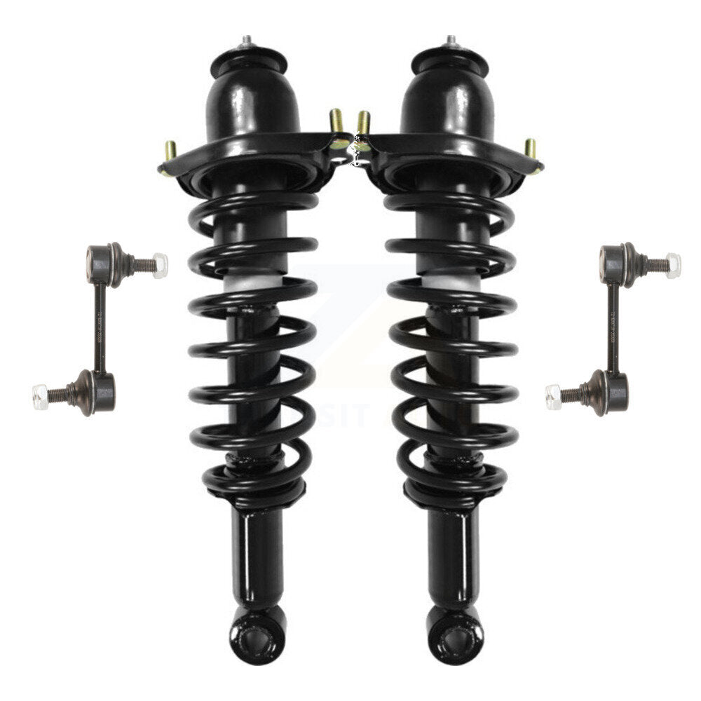 Transit Auto KSS-104205 Suspension Strut and Coil Spring Assembly for 2010 Pontiac Vibe - Rear