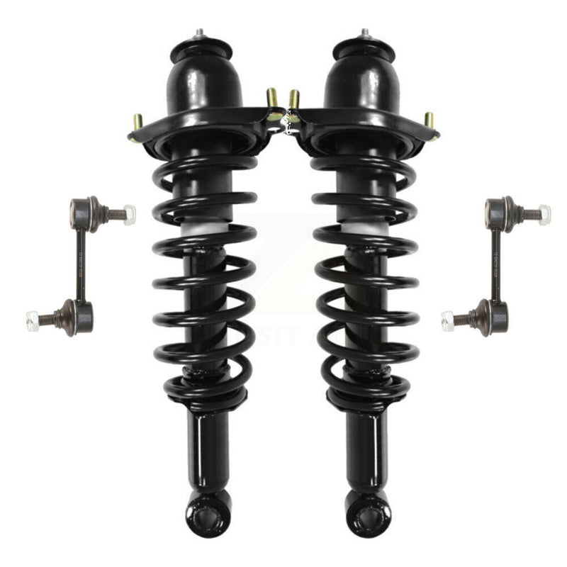 Transit Auto KSS-104205 Suspension Strut and Coil Spring Assembly for 2010 Pontiac Vibe - Rear