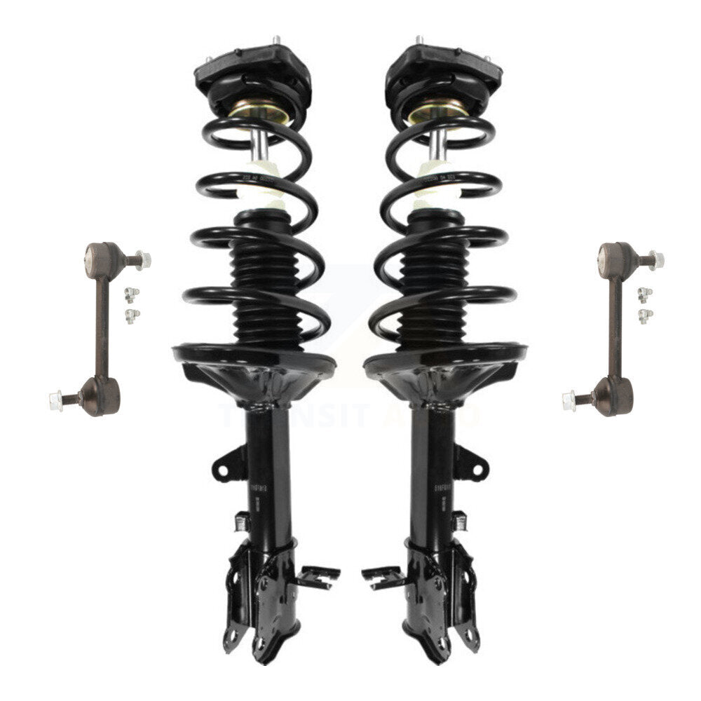 Transit Auto KSS-104209 Suspension Strut and Coil Spring Assembly for 2000-2006 Hyundai Elantra - Rear