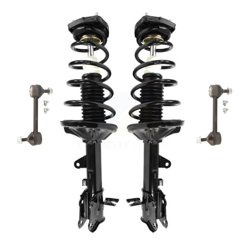 Transit Auto KSS-104209 Suspension Strut and Coil Spring Assembly for 2000-2006 Hyundai Elantra - Rear