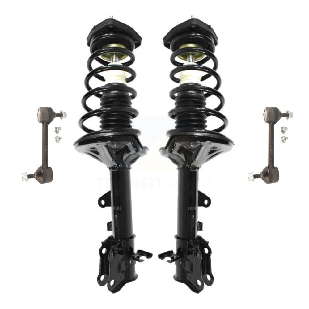 Transit Auto KSS-104210 Suspension Strut and Coil Spring Assembly for 2003-2008 Hyundai Tiburon - Rear