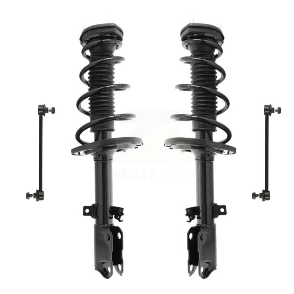 Transit Auto KSS-104211 Suspension Strut and Coil Spring Assembly for 2012-2017 Toyota Camry - Rear