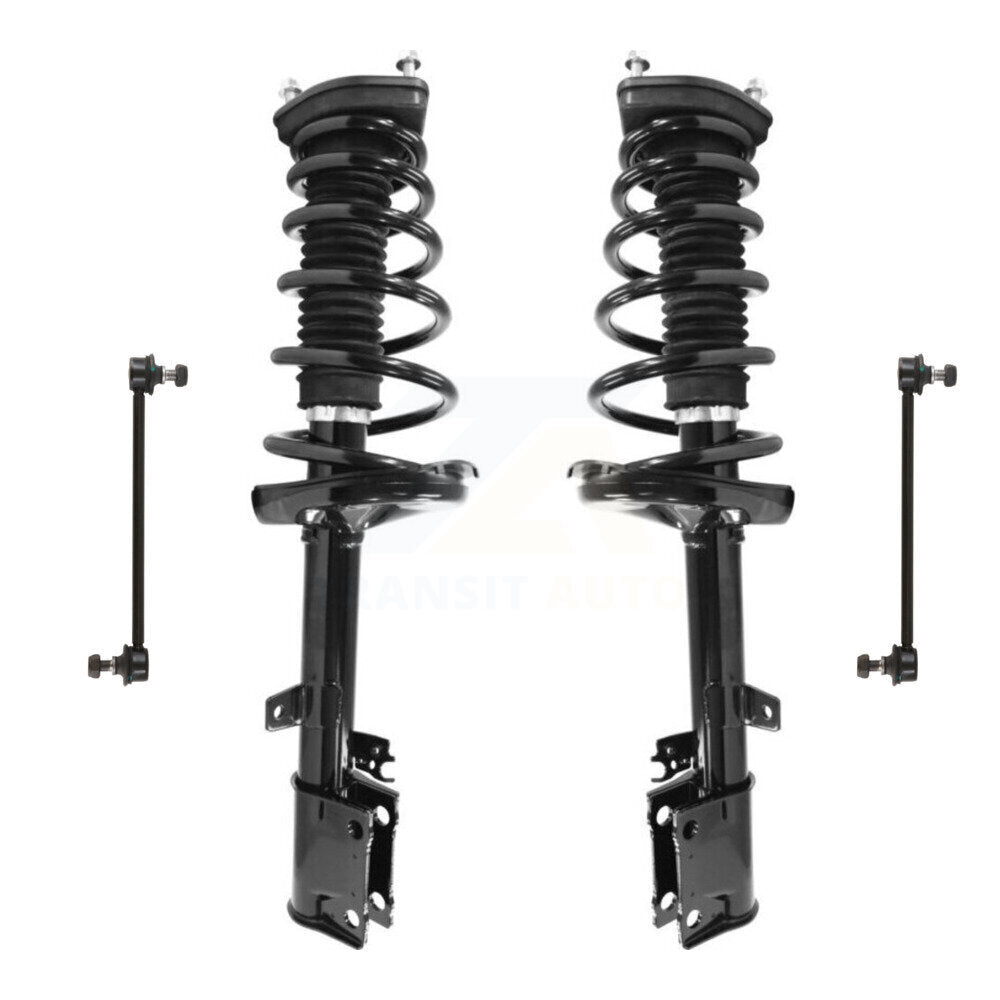 Transit Auto KSS-104213 Suspension Strut and Coil Spring Assembly for 2009-2012 Toyota Venza - Rear