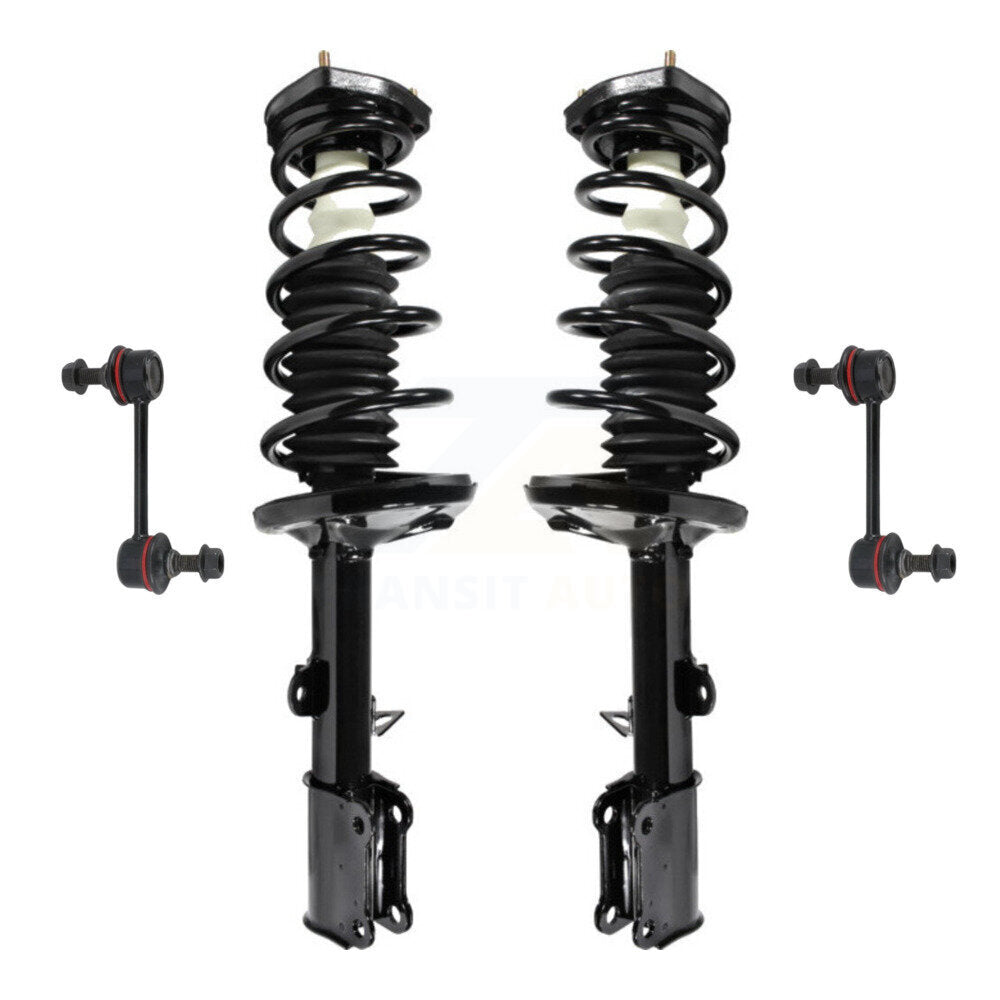 Transit Auto KSS-104229 Suspension Strut and Coil Spring Assembly for 1993-2002 Chevrolet Prizm, Geo Prizm, Toyota Corolla - Rear