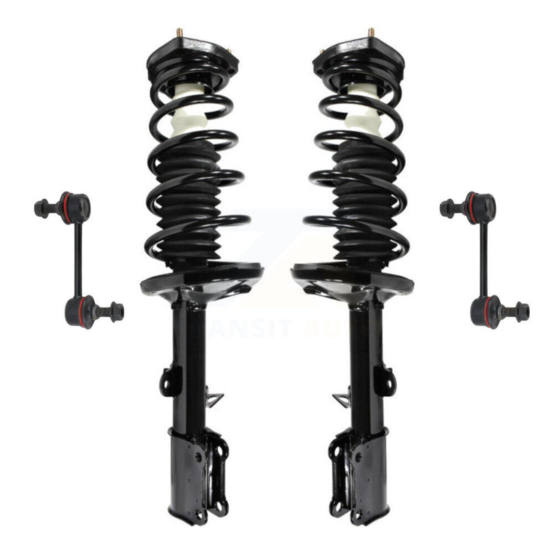 Transit Auto KSS-104229 Suspension Strut and Coil Spring Assembly for 1993-2002 Chevrolet Prizm, Geo Prizm, Toyota Corolla - Rear