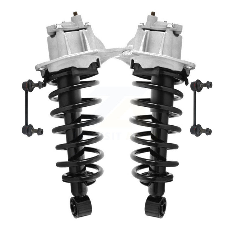 Transit Auto KSS-104230 Suspension Strut and Coil Spring Assembly for 2001-2007 Volvo XC70, Volvo V70 - Rear