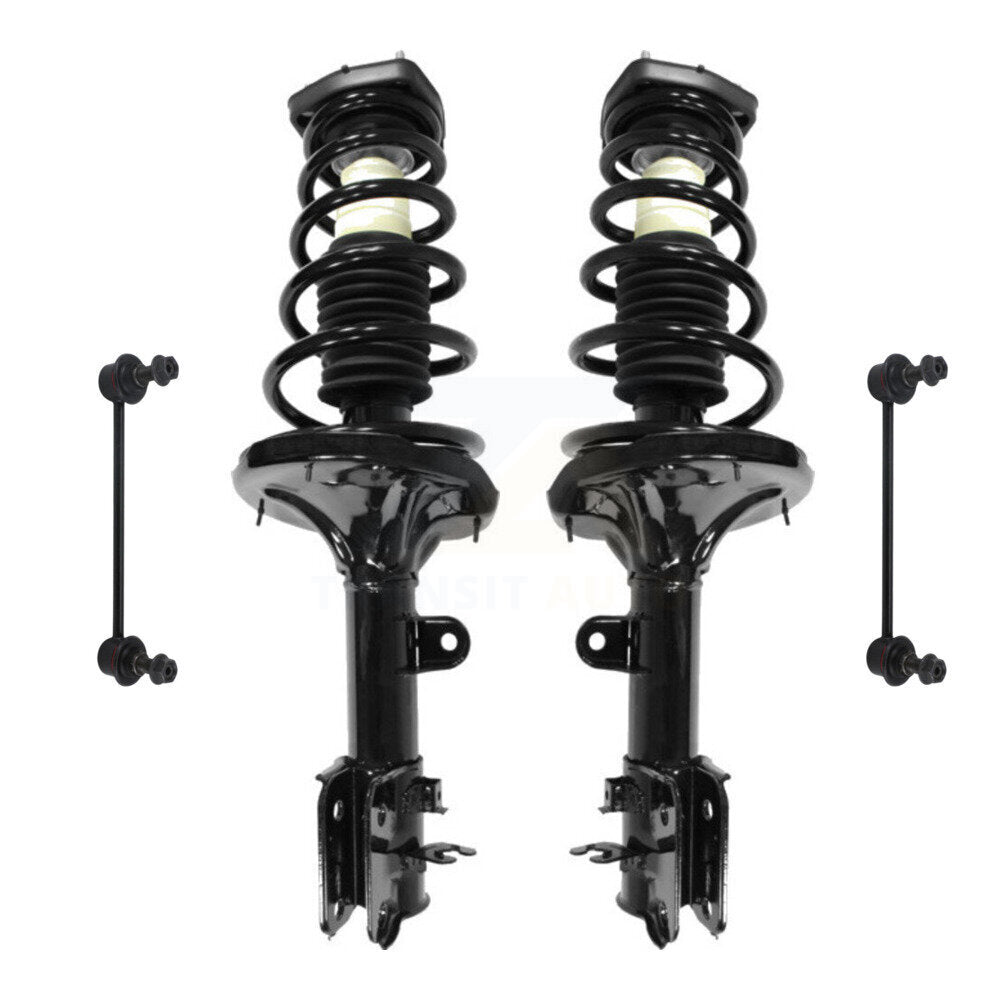 Transit Auto KSS-104231 Suspension Strut and Coil Spring Assembly for 2005-2010 Hyundai Tucson, Kia Sportage - Rear