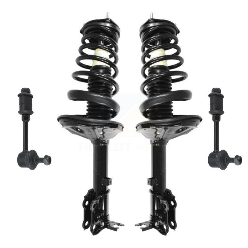 Transit Auto KSS-104237 Suspension Strut and Coil Spring Assembly for 2000-2005 Hyundai Accent - Rear