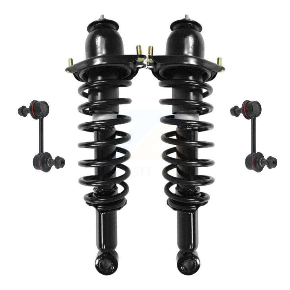 Transit Auto KSS-104240 Suspension Strut and Coil Spring Assembly for 2010 Pontiac Vibe - Rear