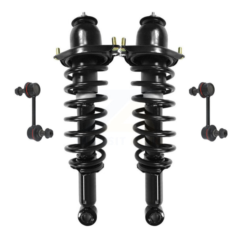 Transit Auto KSS-104240 Suspension Strut and Coil Spring Assembly for 2010 Pontiac Vibe - Rear