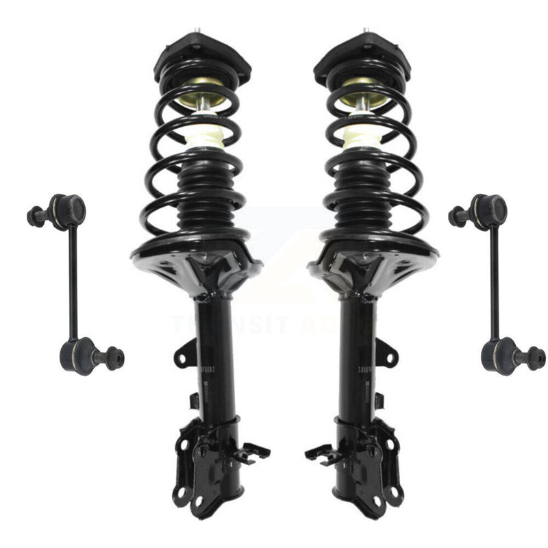 Transit Auto KSS-104245 Suspension Strut and Coil Spring Assembly for 2003-2008 Hyundai Tiburon - Rear