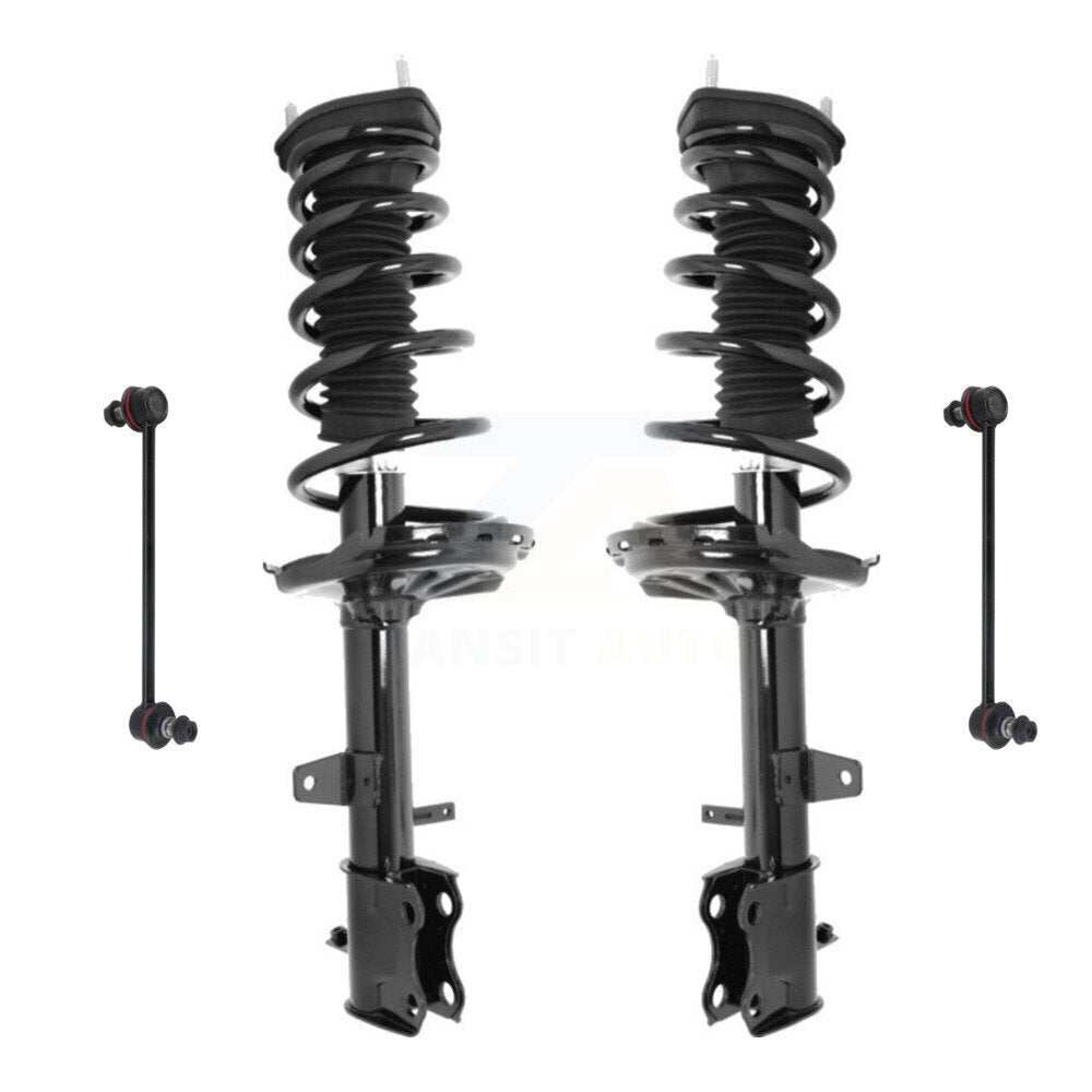 Transit Auto KSS-104247 Suspension Strut and Coil Spring Assembly for 2008-2016 Toyota Venza, Toyota Highlander - Rear