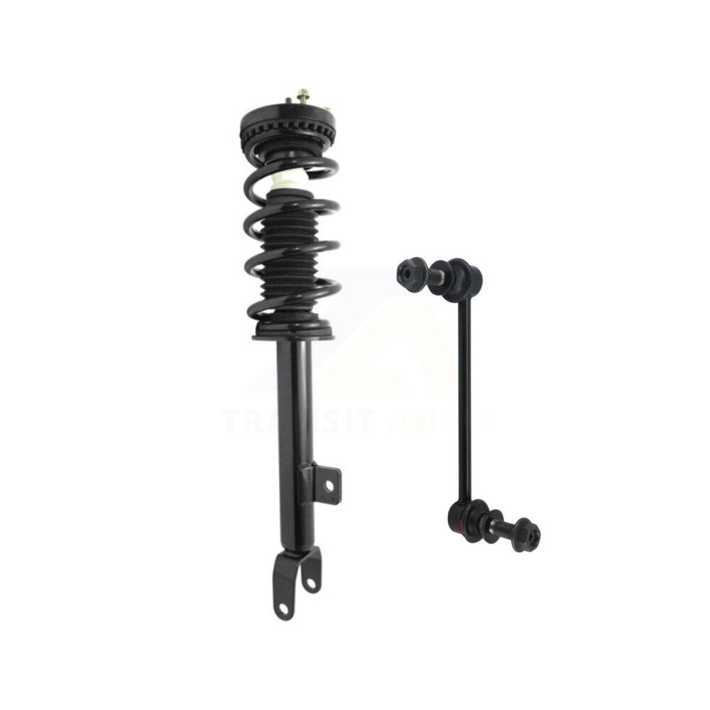 Transit Auto KSS-104274 Suspension Strut and Coil Spring Assembly for 2011-2022 Chrysler 300, Dodge Challenger - Front Left