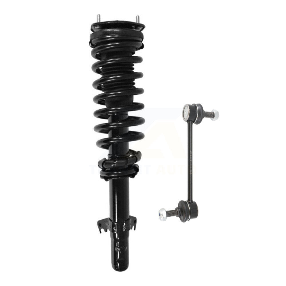 Transit Auto KSS-104315 Suspension Strut and Coil Spring Assembly for 2009-2012 Ford Fusion, Lincoln MKZ, Mercury Milan - Front