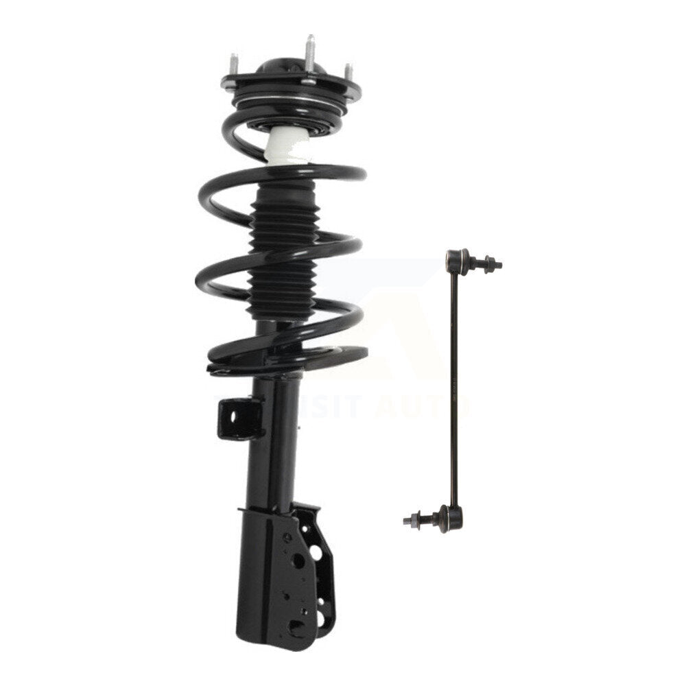 Transit Auto KSS-104340 Suspension Strut and Coil Spring Assembly for 2013-2017 GMC Acadia Limited, Buick Enclave and More - Front