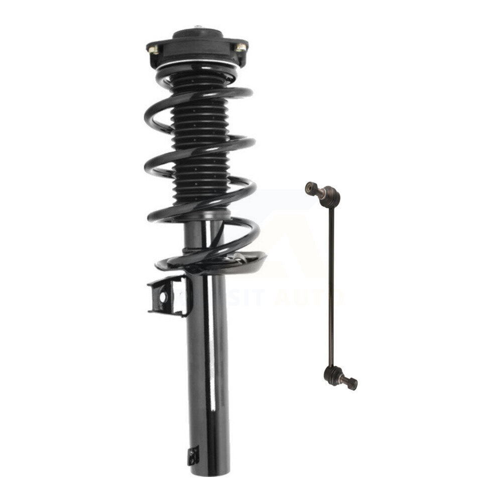 Transit Auto KSS-104343 Suspension Strut and Coil Spring Assembly for 2009-2018 Volkswagen Tiguan Limited, Volkswagen Tiguan - Front