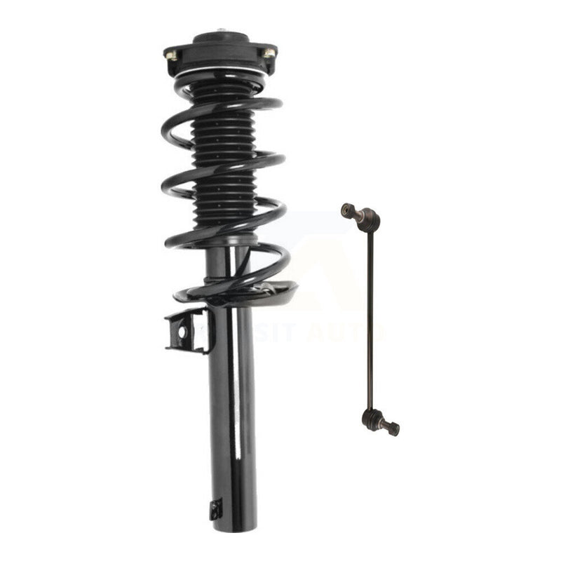 Transit Auto KSS-104343 Suspension Strut and Coil Spring Assembly for 2009-2018 Volkswagen Tiguan Limited, Volkswagen Tiguan - Front