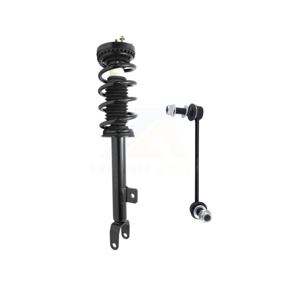Transit Auto KSS-104357 Suspension Strut and Coil Spring Assembly for 2011-2022 Chrysler 300, Dodge Challenger - Front Left