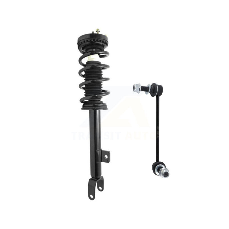 Transit Auto KSS-104357 Suspension Strut and Coil Spring Assembly for 2011-2022 Chrysler 300, Dodge Challenger - Front Left