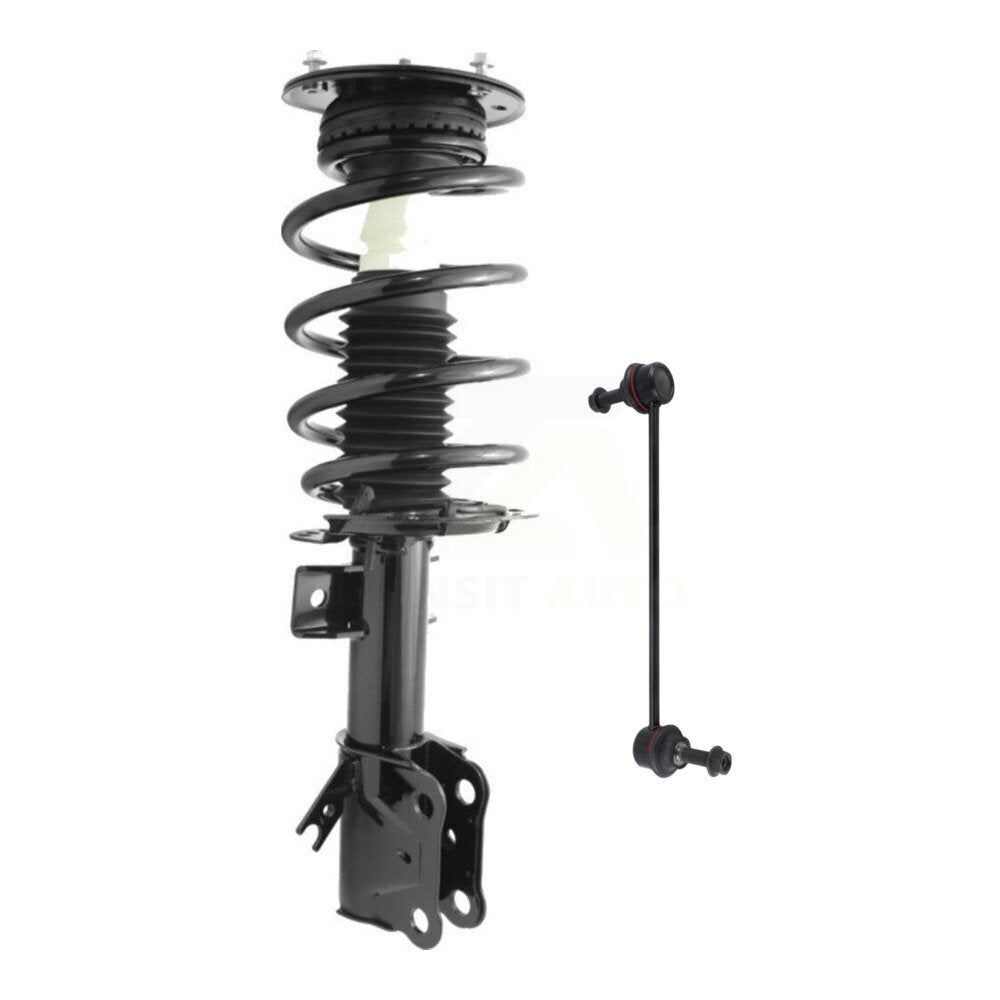 Transit Auto KSS-104382 Suspension Strut and Coil Spring Assembly for 2013-2020 Ford Fusion - Front
