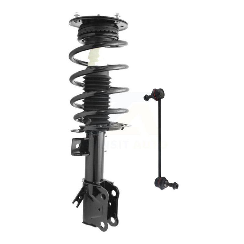 Transit Auto KSS-104382 Suspension Strut and Coil Spring Assembly for 2013-2020 Ford Fusion - Front