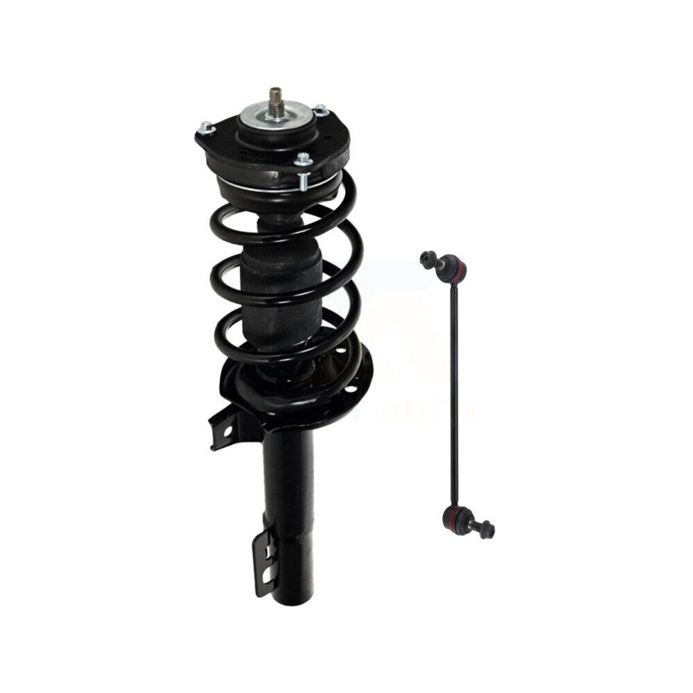 Transit Auto KSS-104411 Suspension Strut and Coil Spring Assembly for 2011-2015 Volkswagen Jetta - Front
