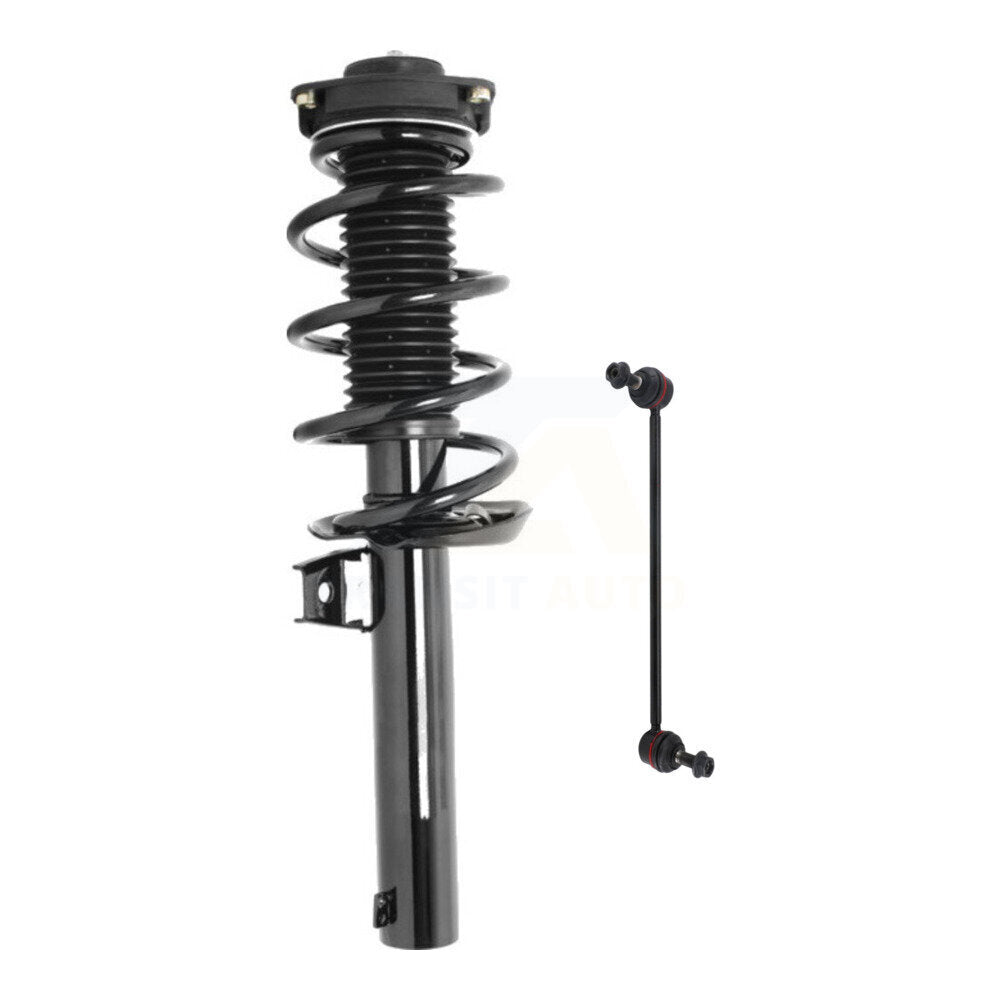 Transit Auto KSS-104412 Suspension Strut and Coil Spring Assembly for 2009-2018 Volkswagen Tiguan Limited, Volkswagen Tiguan - Front