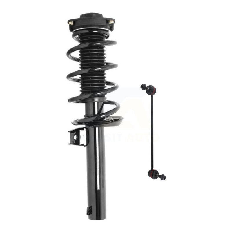 Transit Auto KSS-104412 Suspension Strut and Coil Spring Assembly for 2009-2018 Volkswagen Tiguan Limited, Volkswagen Tiguan - Front