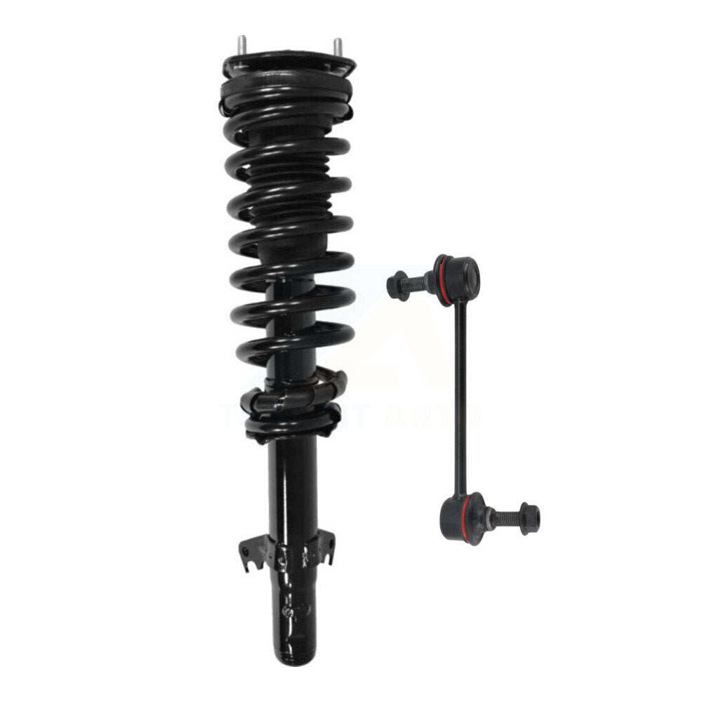 Transit Auto KSS-104414 Suspension Strut and Coil Spring Assembly for 2009-2012 Ford Fusion, Lincoln MKZ, Mercury Milan - Front