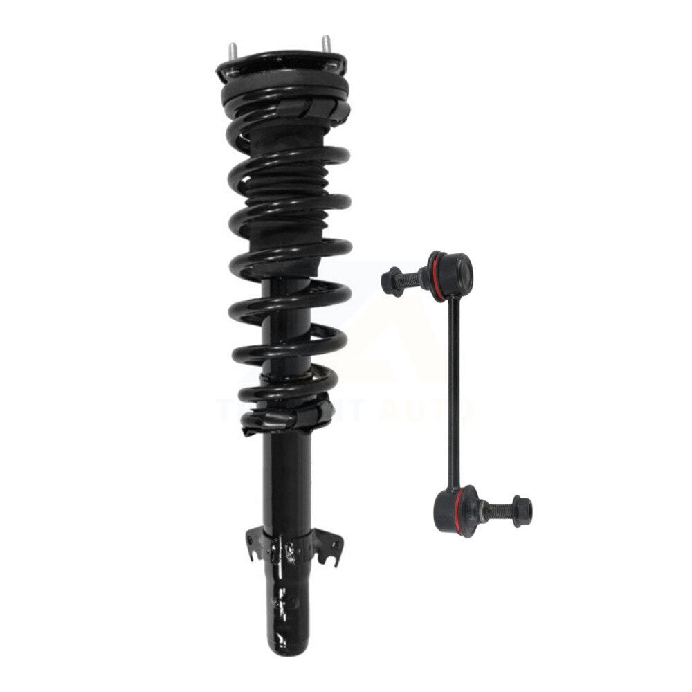 Transit Auto KSS-104415 Suspension Strut and Coil Spring Assembly for 2010-2012 Ford Fusion, Mercury Milan - Front