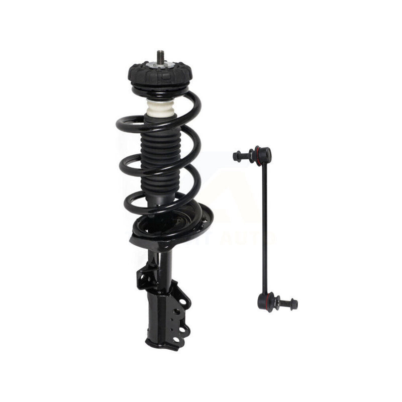 Transit Auto KSS-104444 Suspension Strut and Coil Spring Assembly for 2010-2016 Cadillac SRX - Front