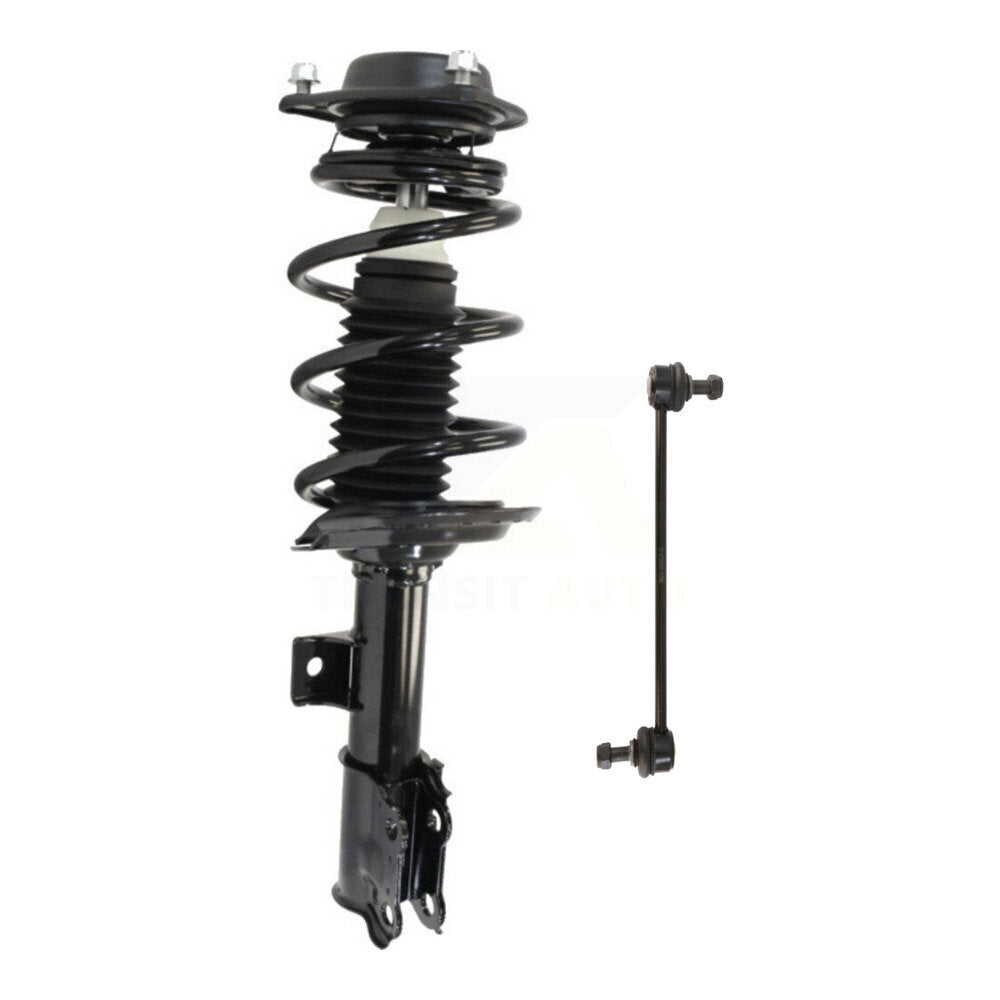 Transit Auto KSS-104458 Suspension Strut and Coil Spring Assembly for 2011-2016 Hyundai Elantra, Hyundai Elantra Coupe - Front Left