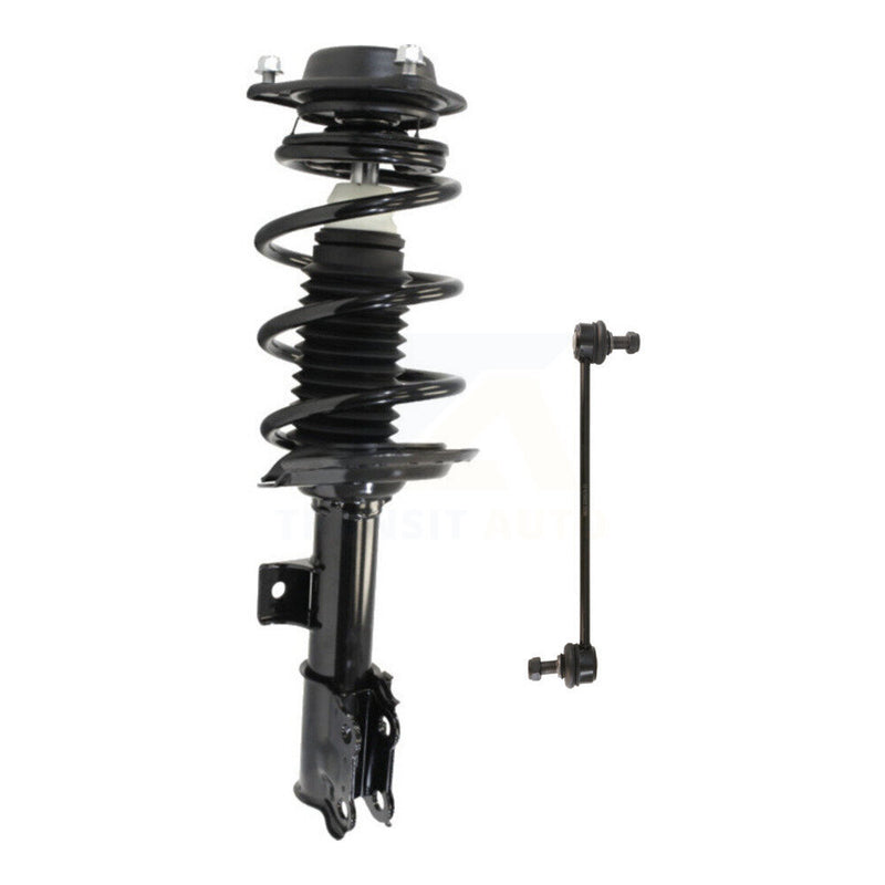 Transit Auto KSS-104458 Suspension Strut and Coil Spring Assembly for 2011-2016 Hyundai Elantra, Hyundai Elantra Coupe - Front Left