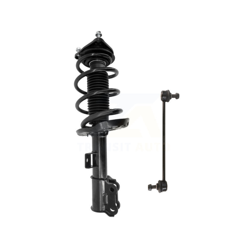 Transit Auto KSS-104461 Suspension Strut and Coil Spring Assembly for 2013-2017 Hyundai Elantra GT - Front Left