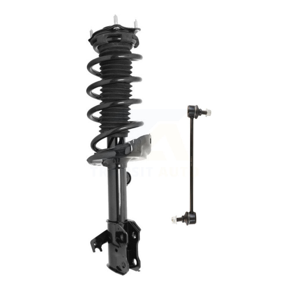 Transit Auto KSS-104462 Suspension Strut and Coil Spring Assembly for 2007-2012 Acura RDX - Front Left