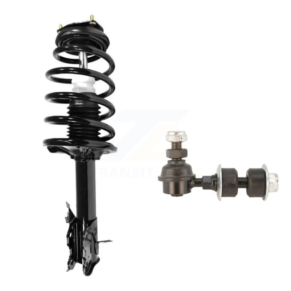 Transit Auto KSS-104464 Suspension Strut and Coil Spring Assembly for 2002-2006 Nissan Sentra - Front Left