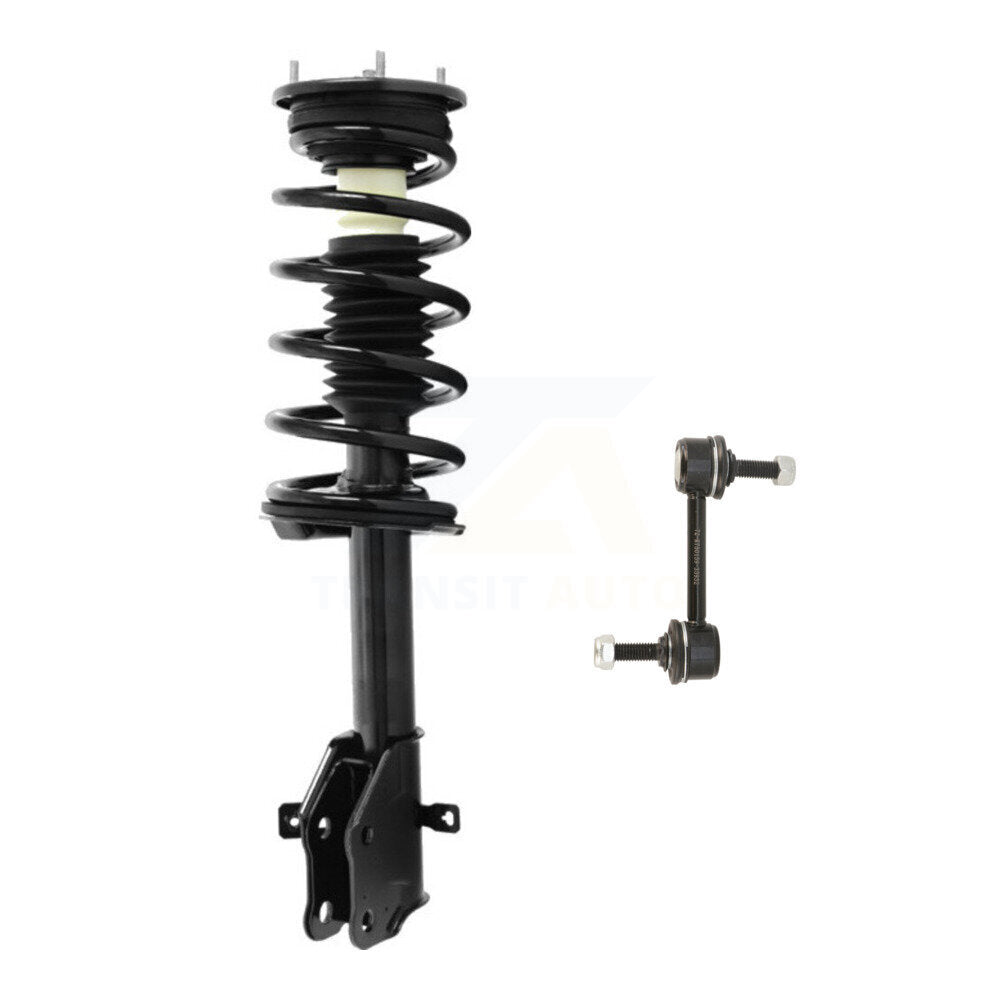 Transit Auto KSS-104466 Suspension Strut and Coil Spring Assembly for 2007-2010 Ford Edge, Lincoln MKX - Front Left