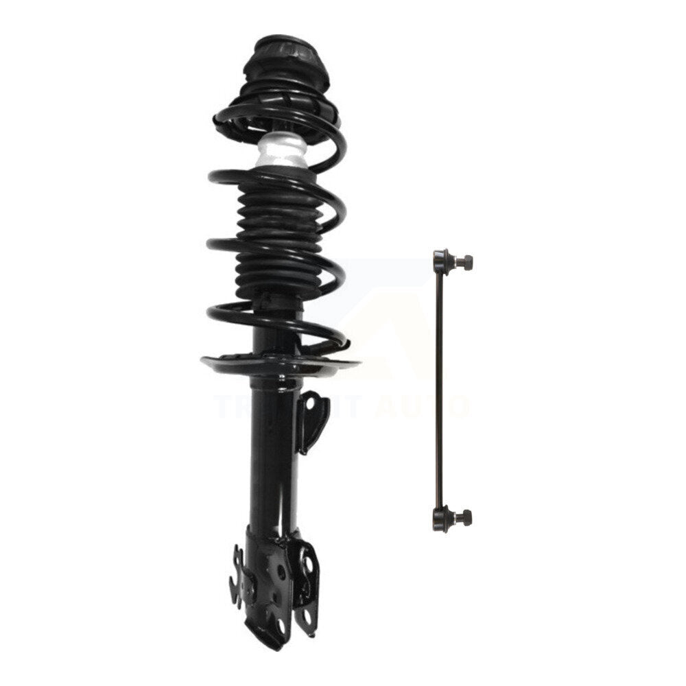 Transit Auto KSS-104469 Suspension Strut and Coil Spring Assembly for 2006-2018 Toyota Yaris, Toyota Prius C - Front Left