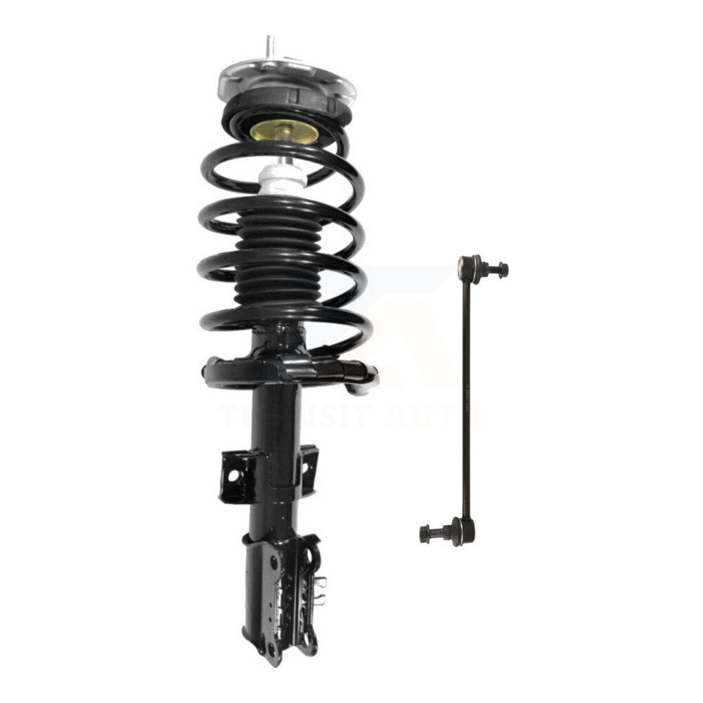 Transit Auto KSS-104472 Suspension Strut and Coil Spring Assembly for 1999-2009 Volvo S60, Volvo S80, Volvo V70 - Front Left