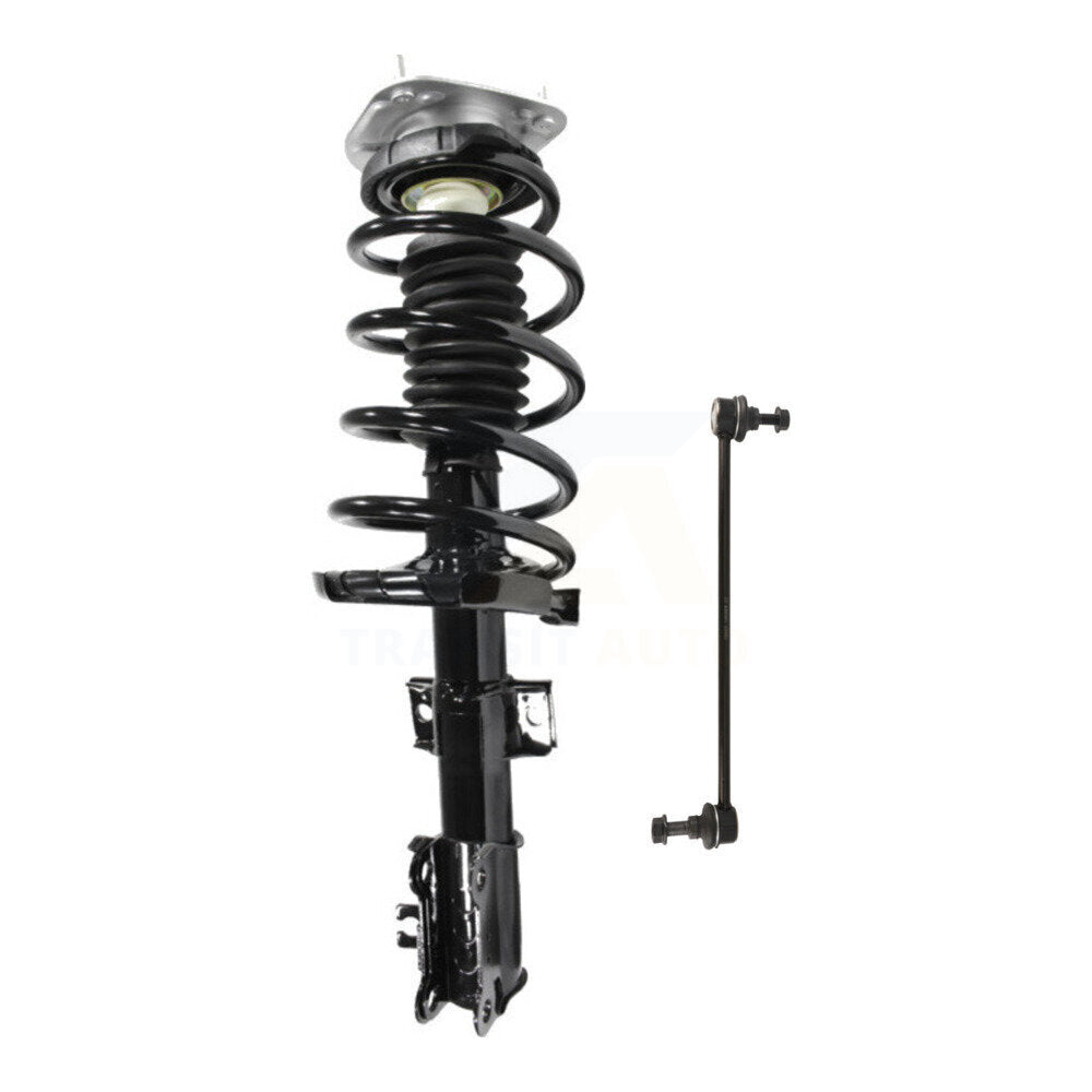 Transit Auto KSS-104473 Suspension Strut and Coil Spring Assembly for 2001-2007 Volvo XC70, Volvo V70 - Front Left